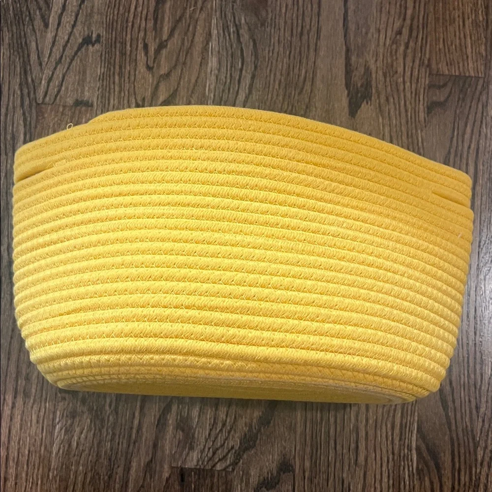 CubesLand set of 3 Yellow Baskets/Bins